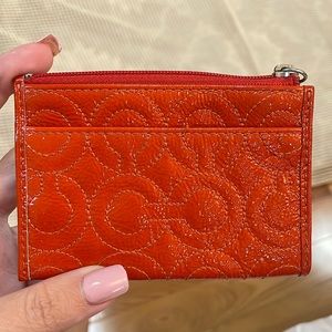 Patent Coach key ring wallet